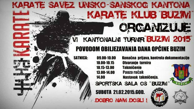POZIV NA KARATE TURNIR